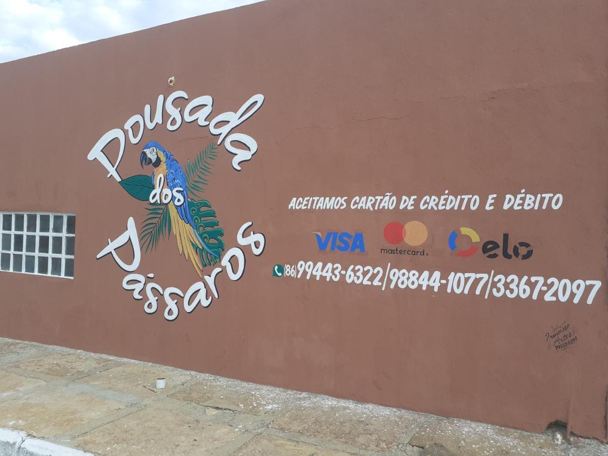 Pousada Dos Passaros Luis Correia Exterior foto